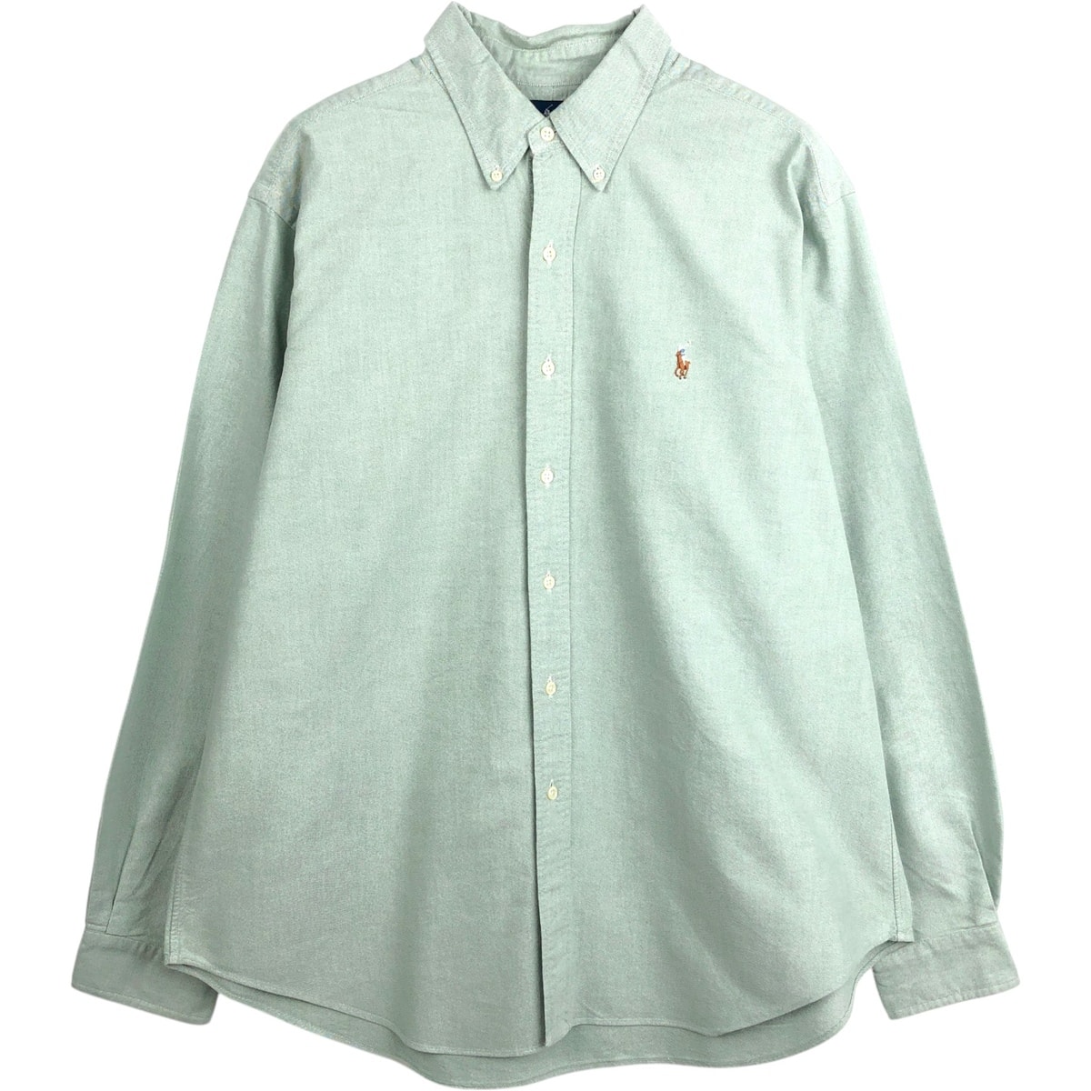 古着 ラルフローレン Ralph Lauren CLASSIC FIT クラシックフィット 長袖 ボタンダウンシャツ メンズXL相当/eaa662921