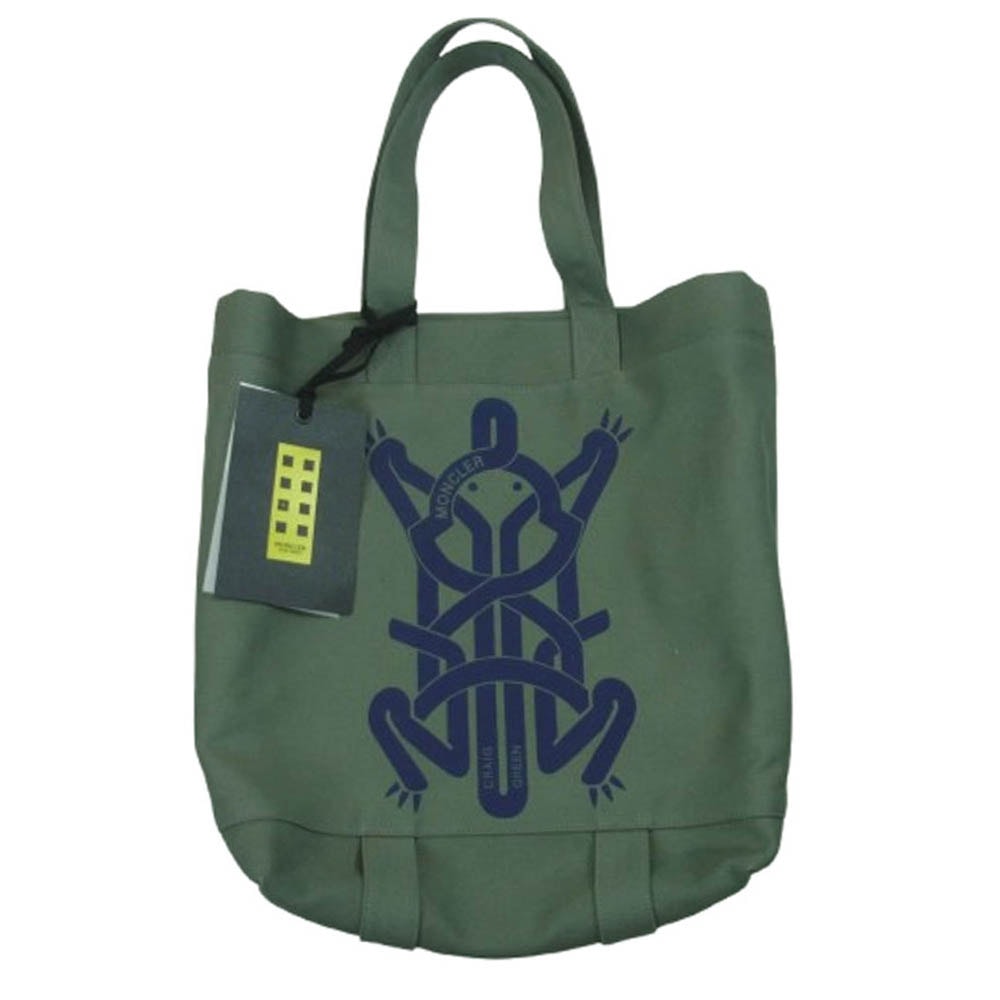 MONCLER モンクレール トートバッグ × CRAIG GREEN クレイググリーン NS TOTE CG トートバッグ【美品】【中古】