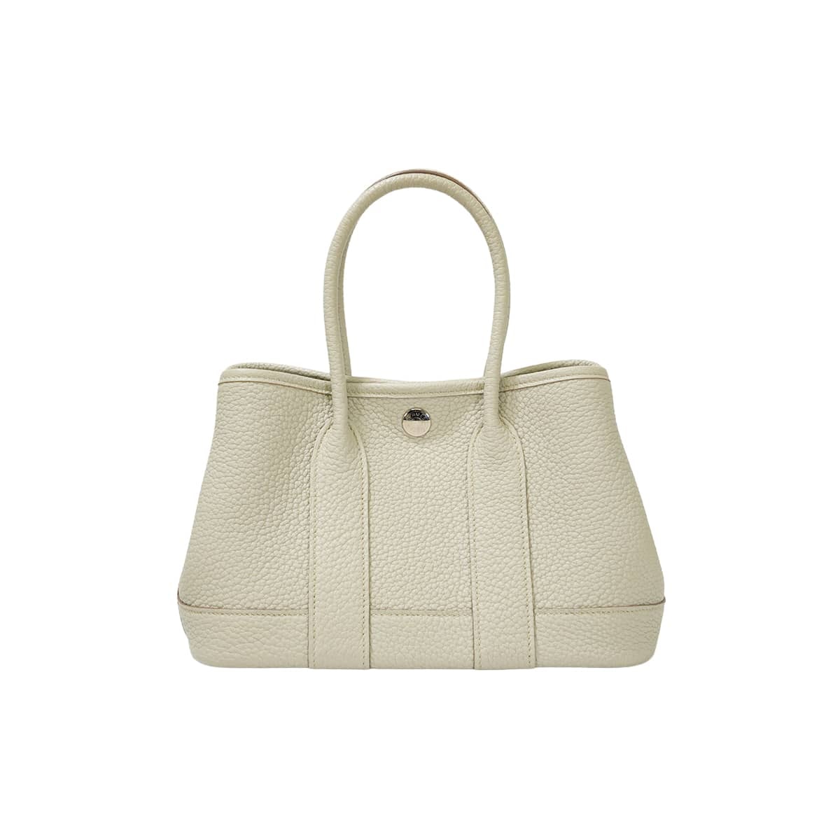 HERMES エルメス ハンドバッグ ネオ ガーデンパーティ 23 ベトン ネゴンダ シルバー金具 K刻印 新品同様【中古】
