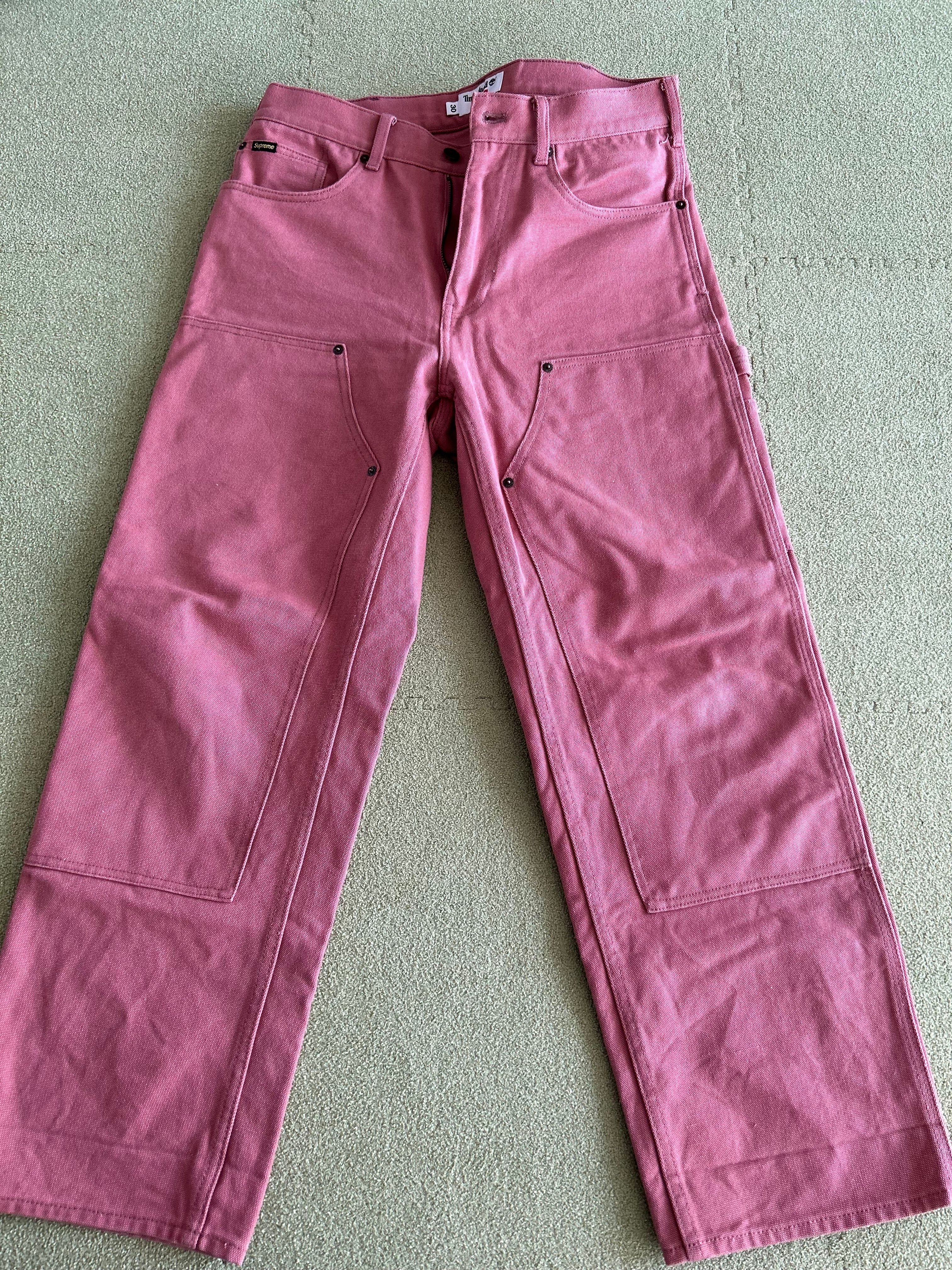 Supreme / Timberland® Double Knee Painter Pant "Dusty Red"