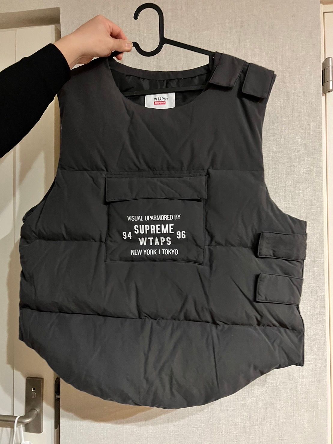 Supreme / WTAPS Tactical Down Vest "Black"