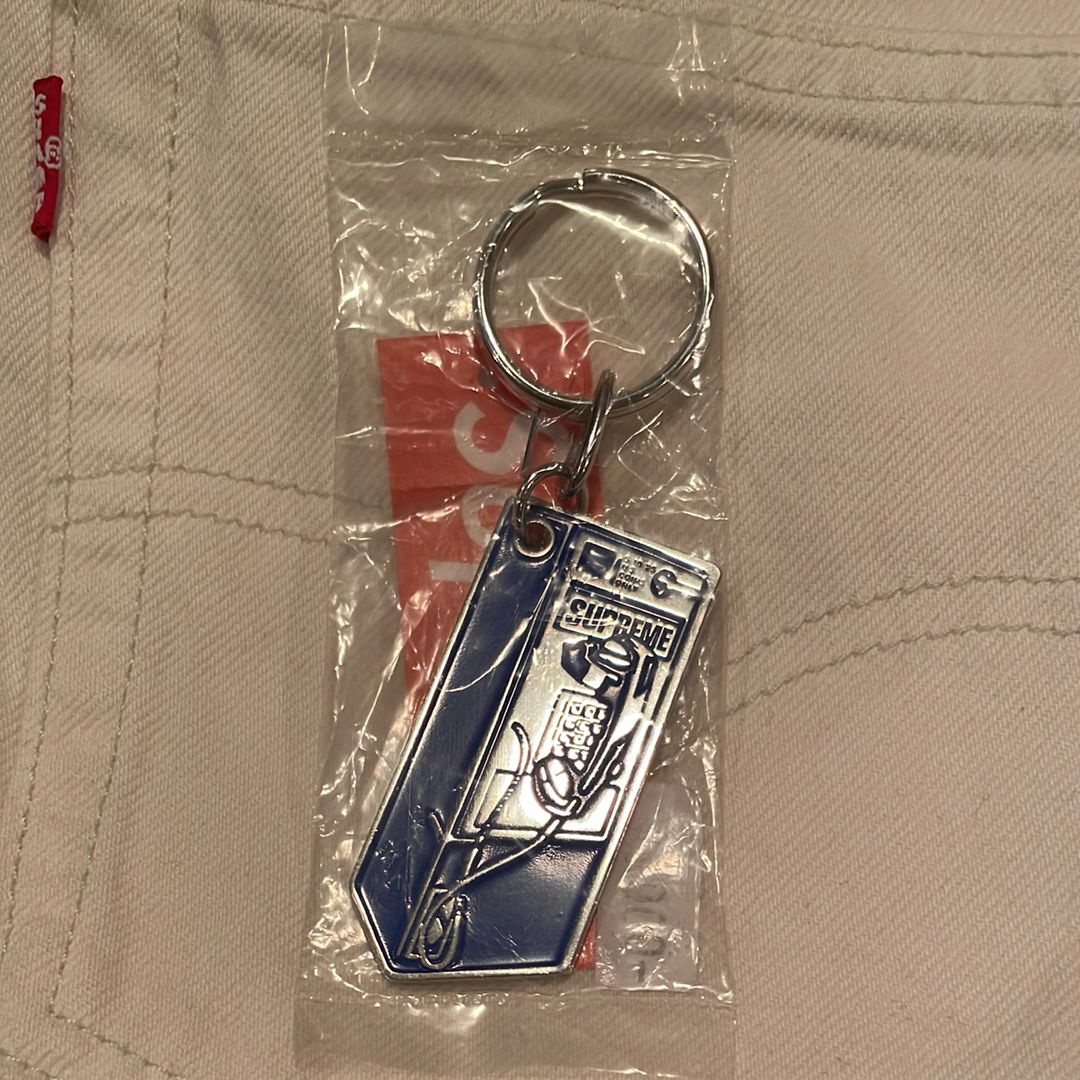 Supreme Payphone Keychain "Blue"