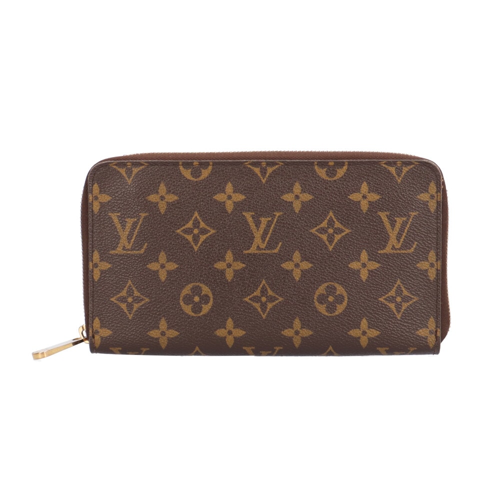 ルイヴィトン ジッピー オーガナイザー モノグラム 長財布 モノグラムキャンバス M60002 ユニセックス LOUIS VUITTON  中古