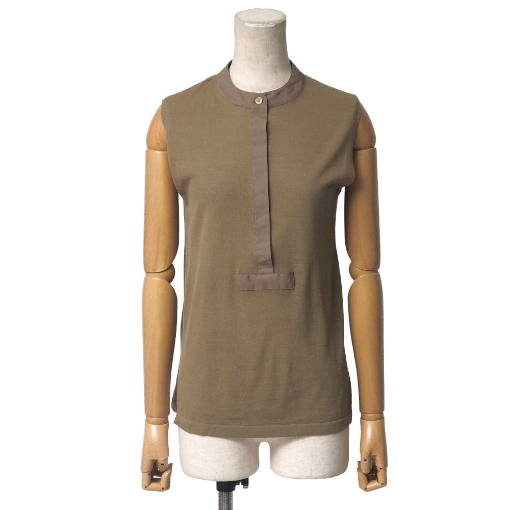 CELINE セリーヌ ニット サイズXS フィービー期 ノースリーブ ブランド古着【中古】RA8528