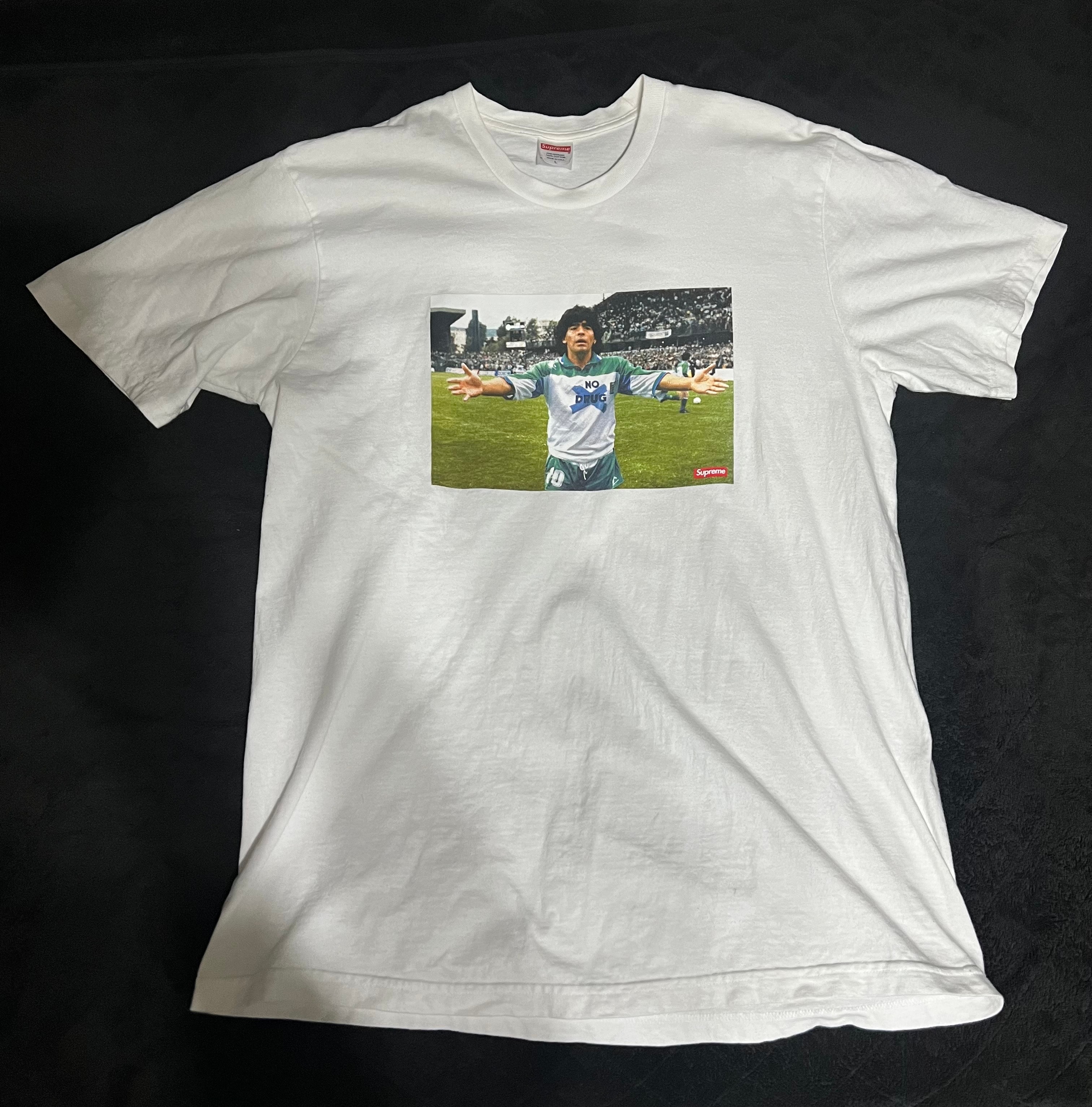 Supreme Maradona Tee "White"