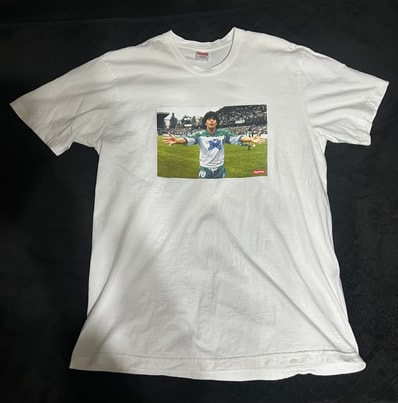 Supreme Maradona Tee "White"