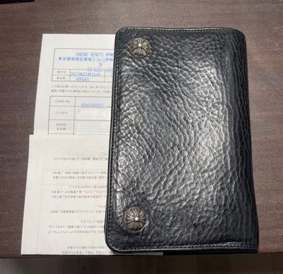 クロムハーツ 2zip ウォレット 財布
