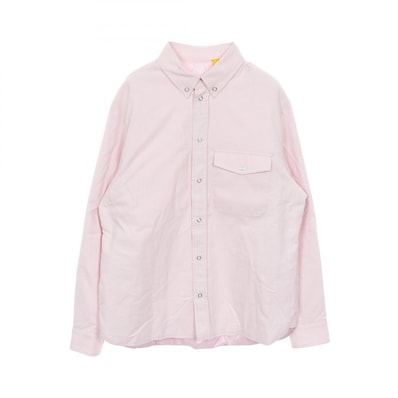 モンクレール MONCLER GENIUS 7 FRAGMENT HIROSHI FUJIWARA パディングシャツジャケット 衣料品 トップス コットン メンズ ピンク系 K109U2F00002M5271 【中古】