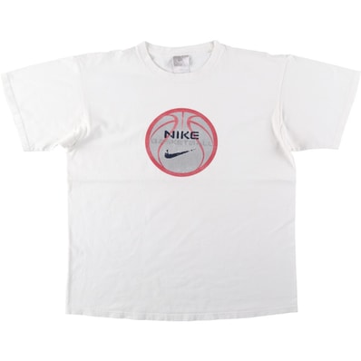 古着 90~00年代 ナイキ NIKE ロゴプリントTシャツ USA製 メンズL相当 ヴィンテージ/eaa661061