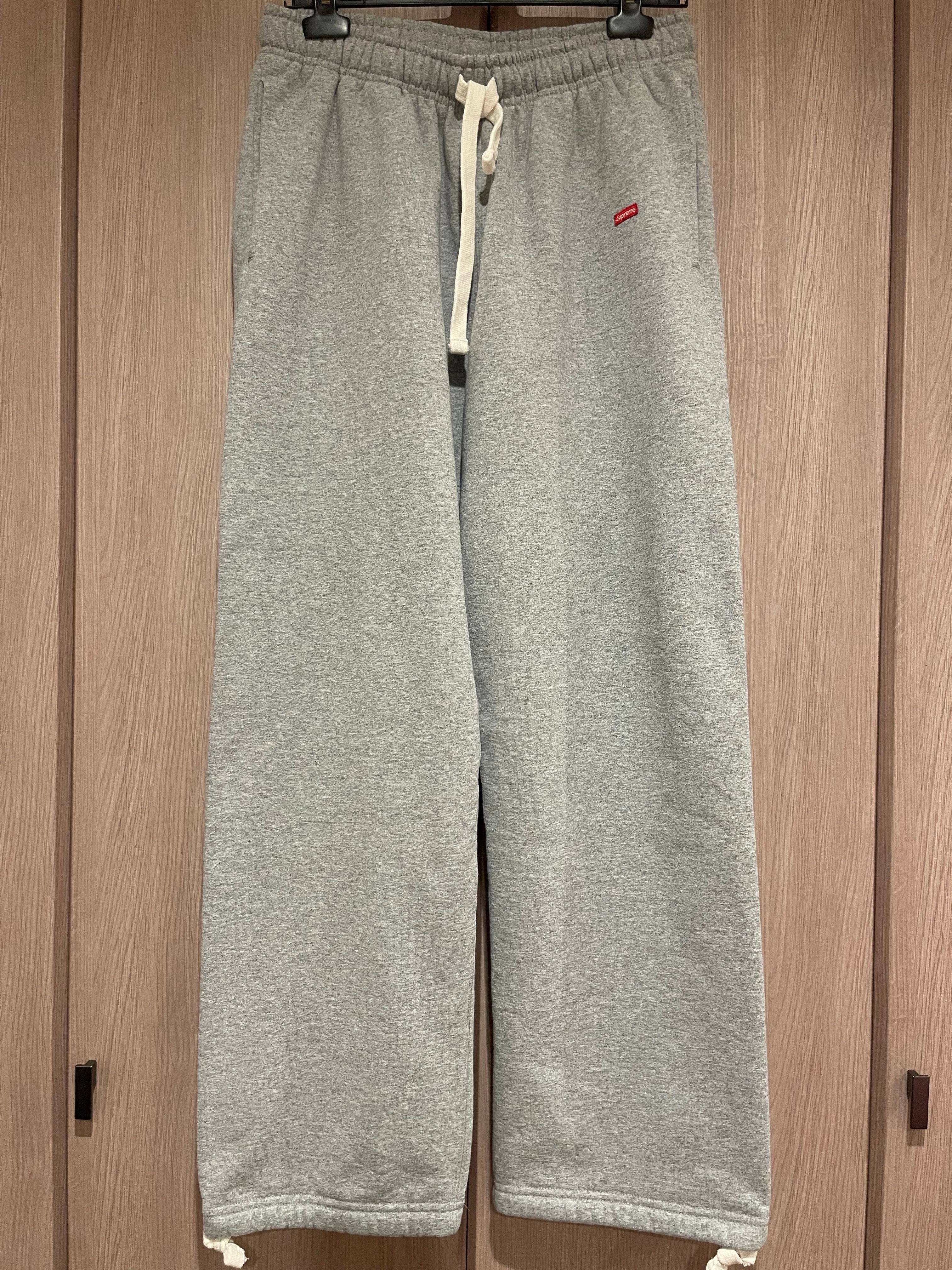 Supreme Small Box Drawcord Sweatpant "Heather Grey"