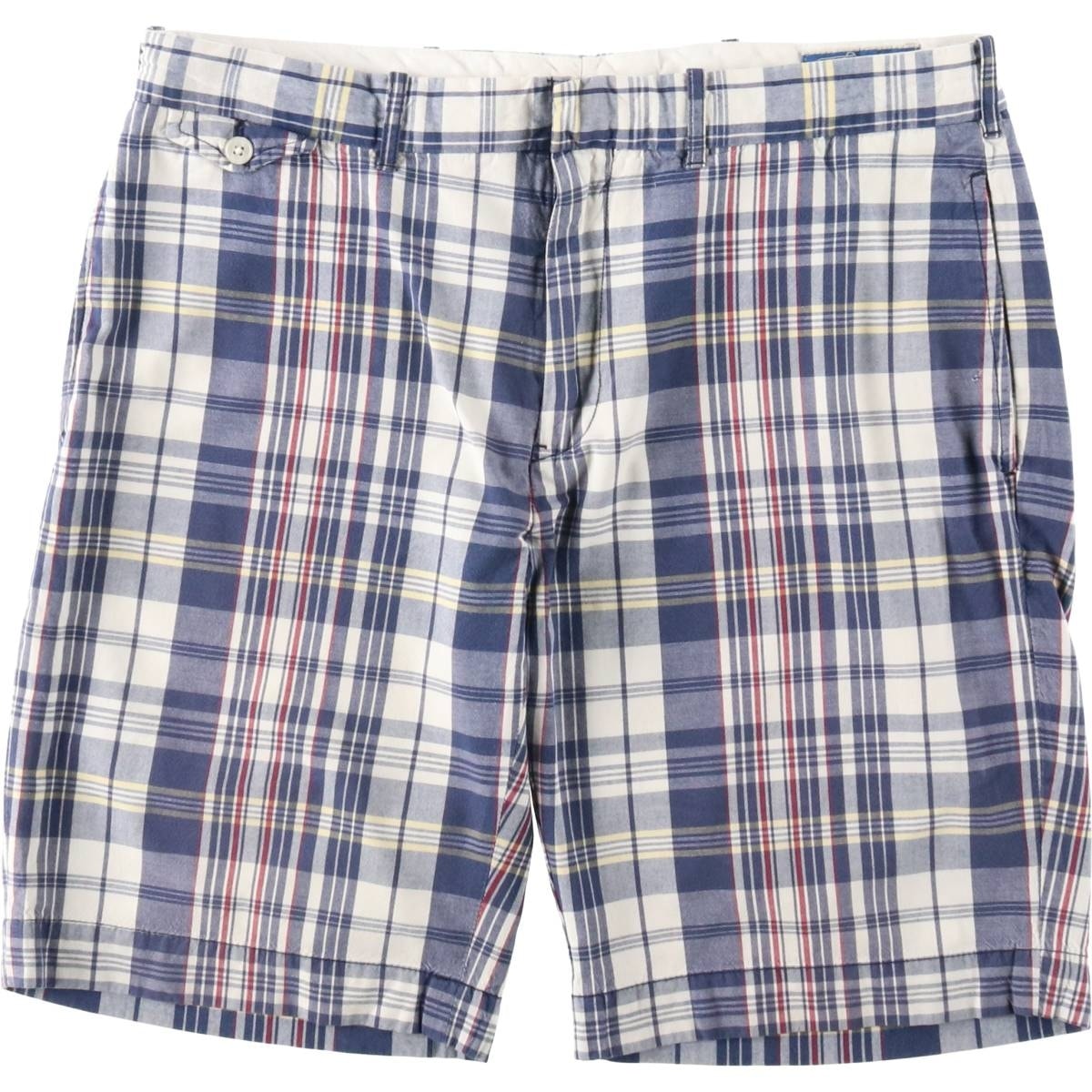 古着 ラルフローレン Ralph Lauren POLO by Ralph Lauren チェック柄 コットンショーツ ショートパンツ メンズw35相当/eaa662982
