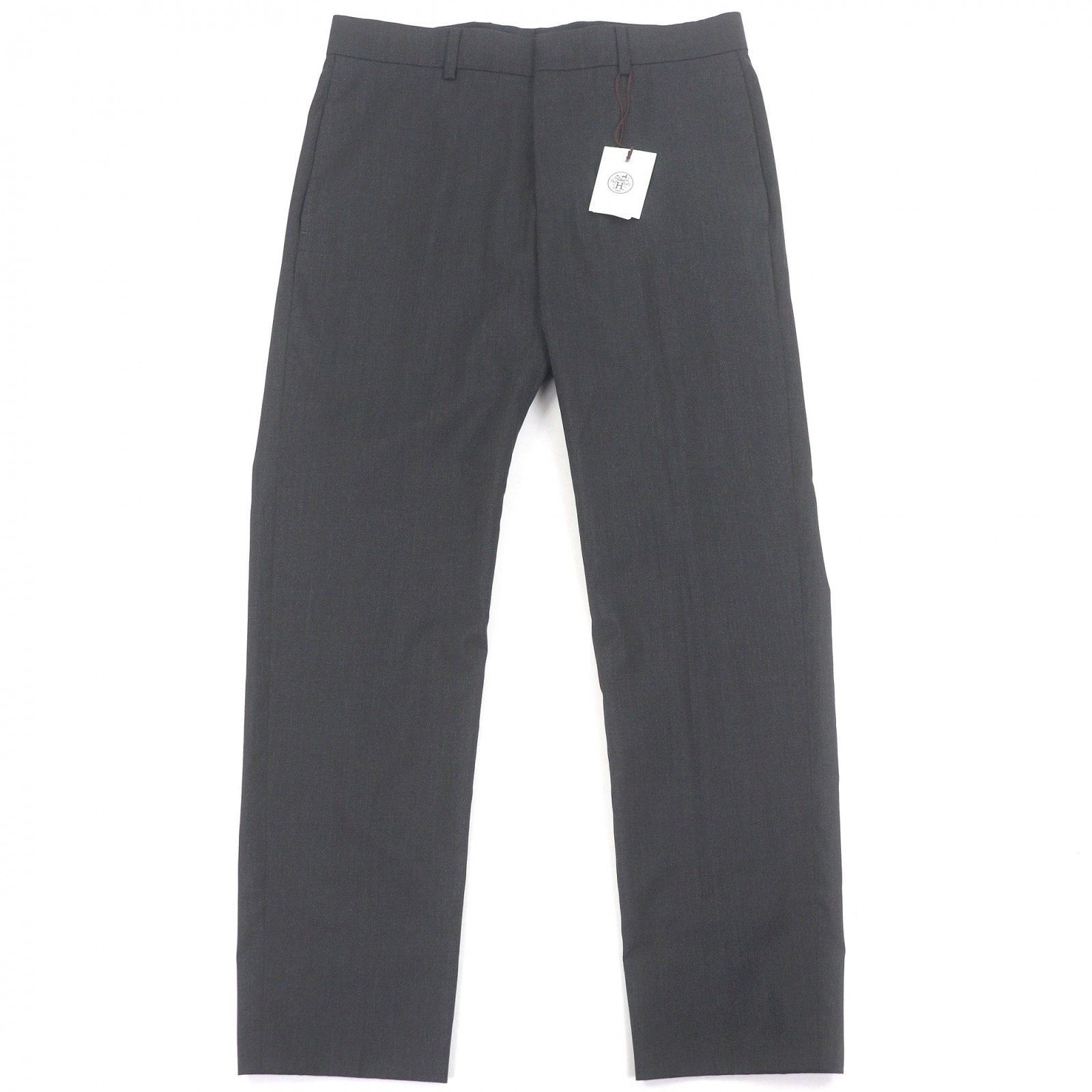 未使用品 エルメス スラックス グレー メンズ 40 H465500H