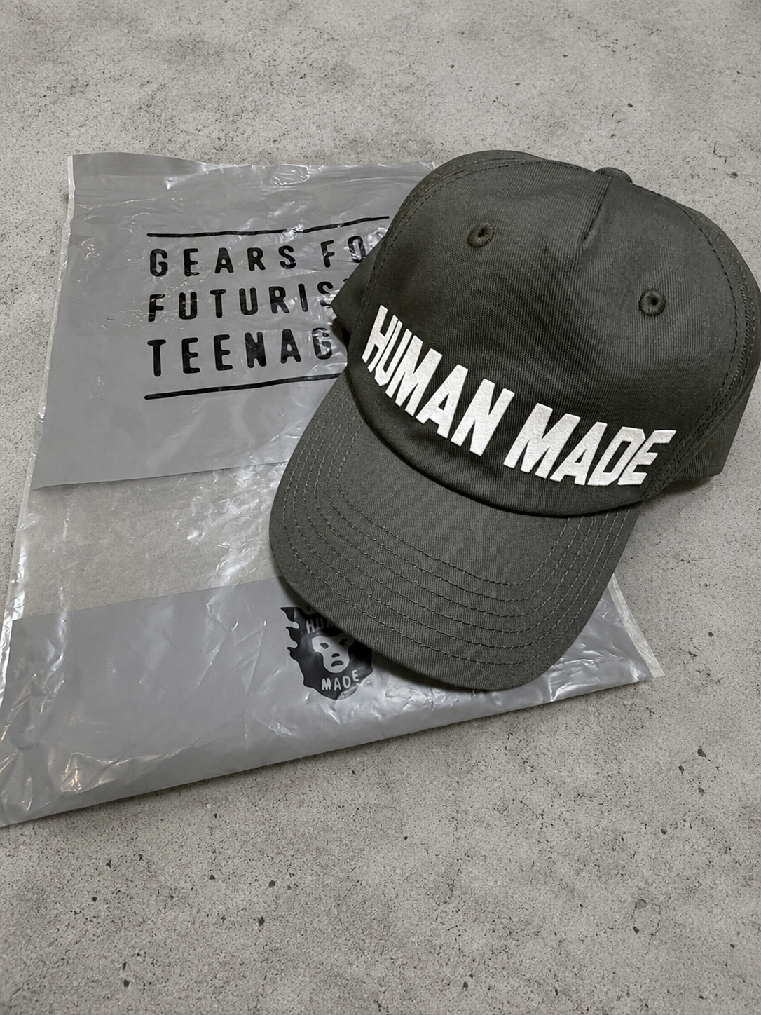 HUMAN MADE 5Panel Twill Cap 