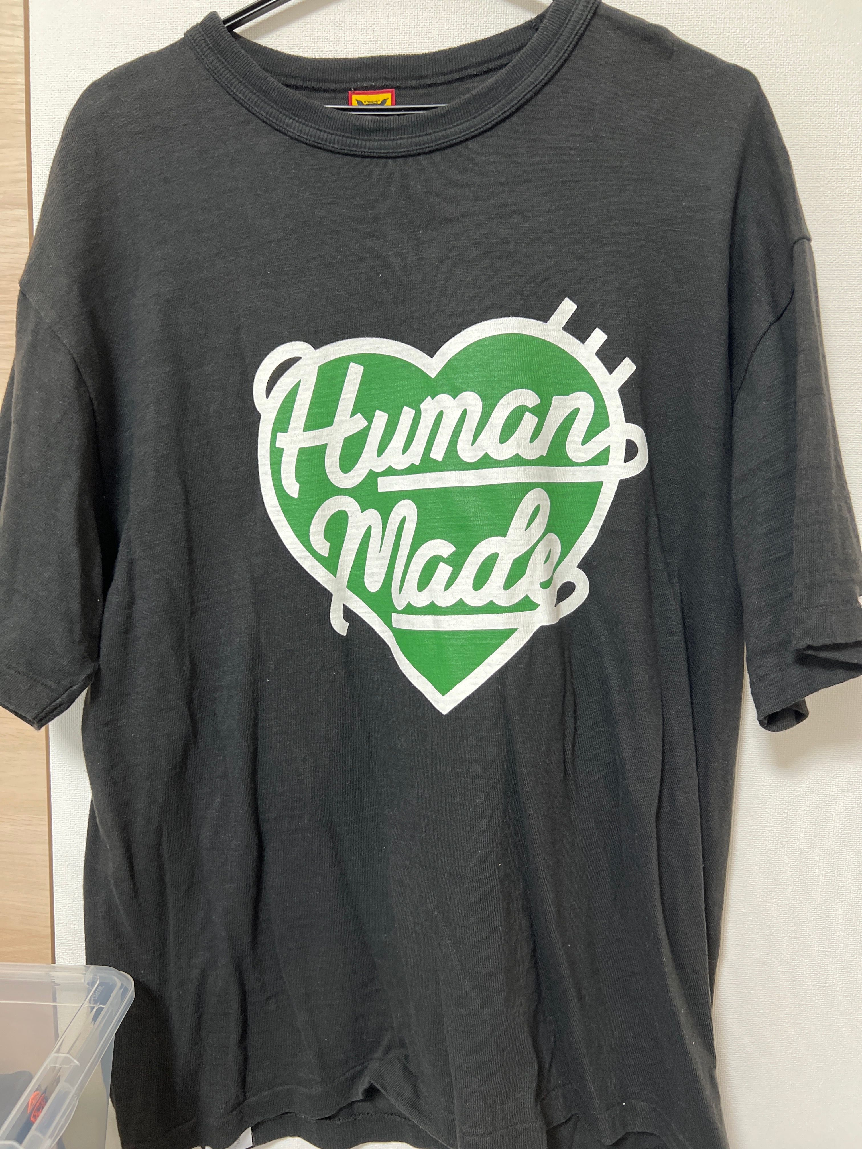 HUMAN MADE HEART T-SHIRT "Black"