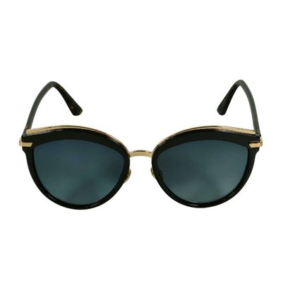 Dior ディオール サングラス ブラック×ゴールド K131