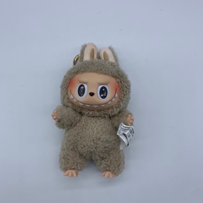 POP MART THE MONSTERS (LABUBU) Exciting Macaron Plush Series TOFFEE