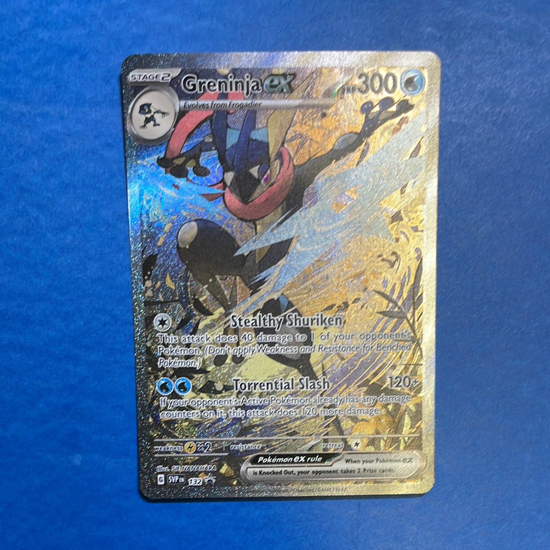 ゲッコウガex P [SVP EN 132]【英語版】(スカーレット&バイオレット「シュラウデッドフェイブル ゲッコウガex スペシャルイラストレーション コレクション」)