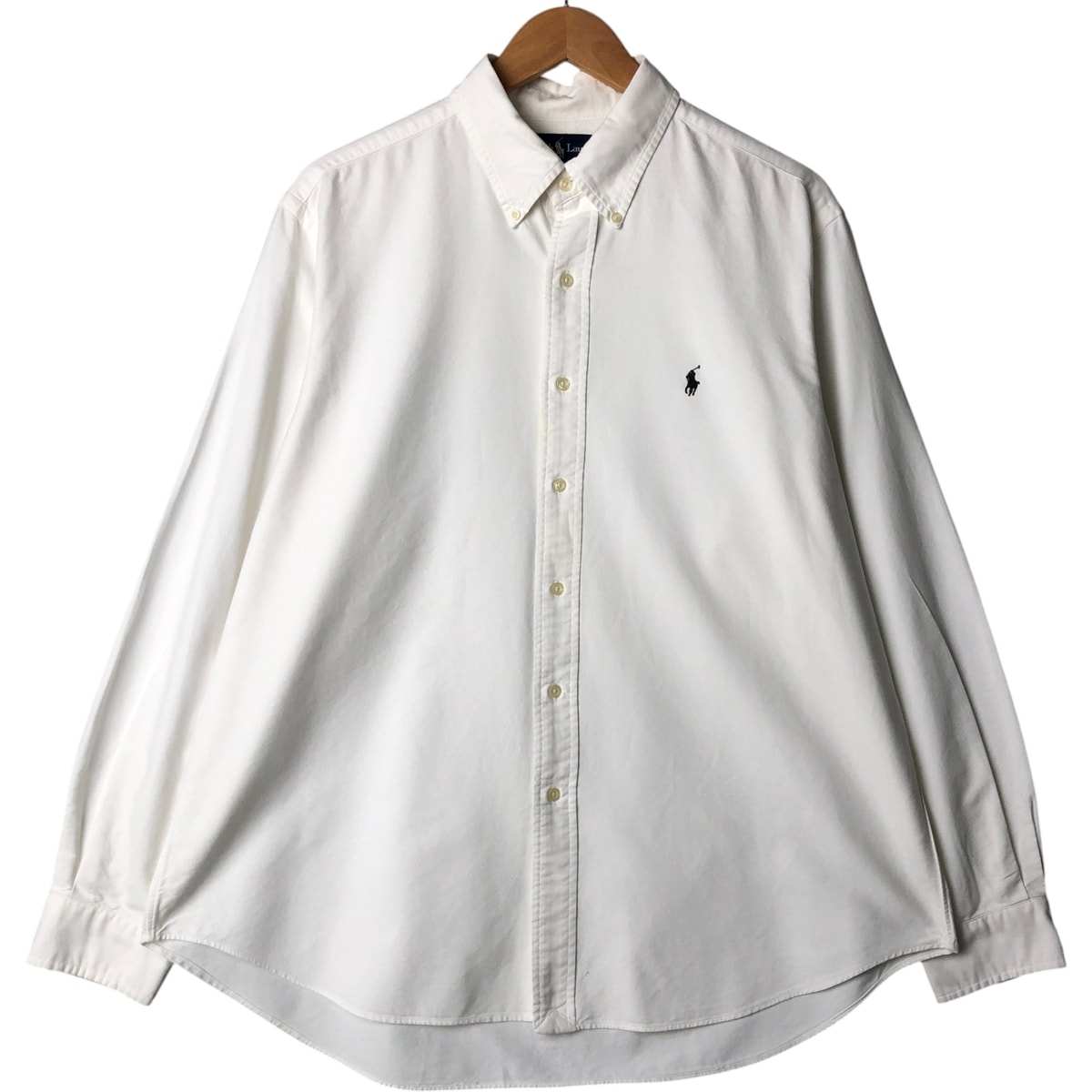古着 ラルフローレン Ralph Lauren CLASSIC FIT クラシックフィット 長袖 ボタンダウンシャツ メンズXL相当/eaa573109