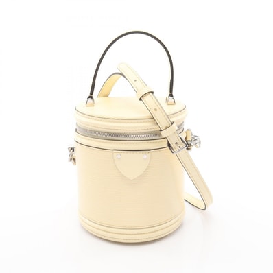 ルイ・ヴィトン LOUIS VUITTON カンヌ 2WAY ハンドバッグ バッグ レザー エピ ヴァニラ レディース イエロー系 【中古】