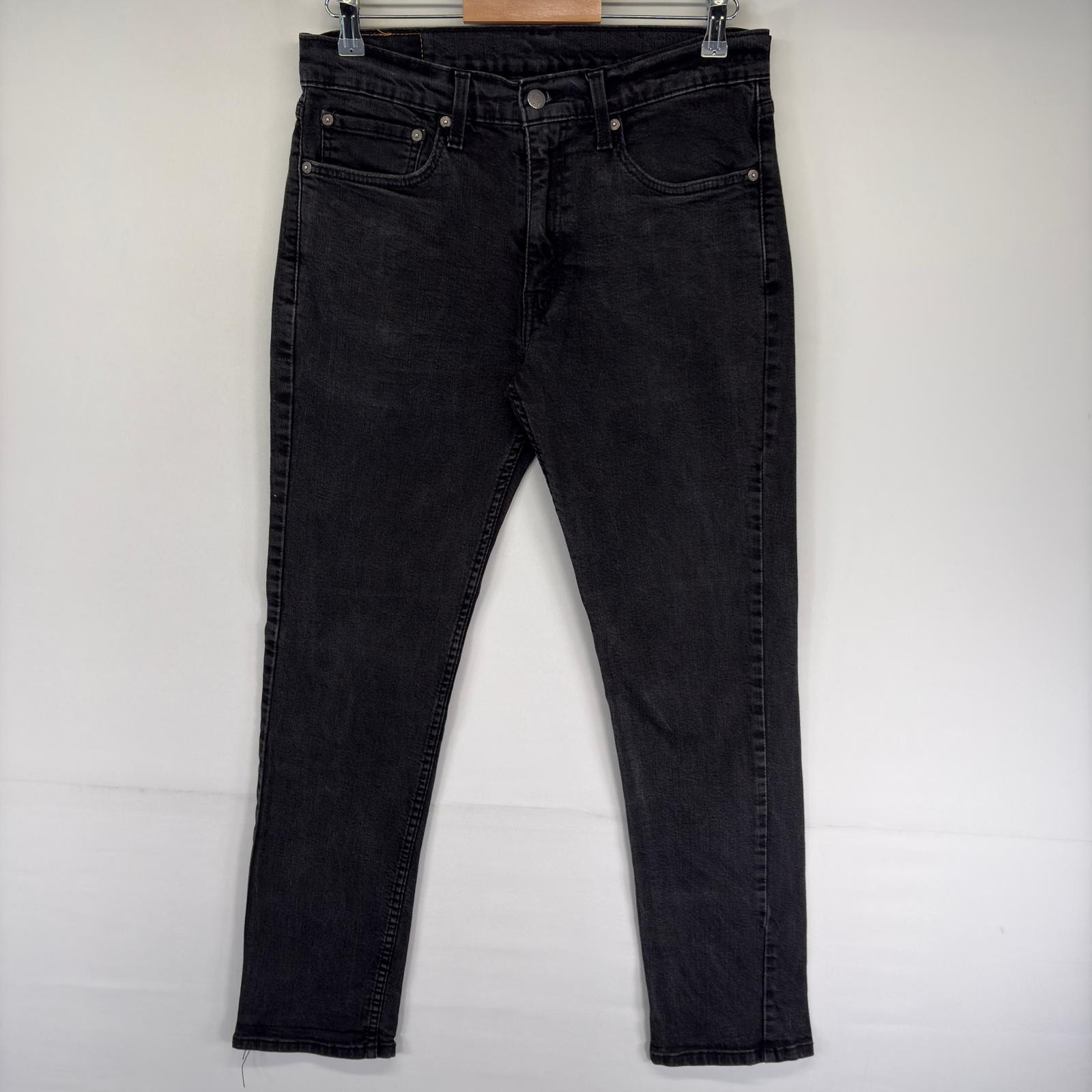 古着 リーバイス Levi's デニム パンツ デニムパンツ 511 スリムフィット 5ポケット Gパン ブラックデニム W34 L32  ブラック系 メンズ