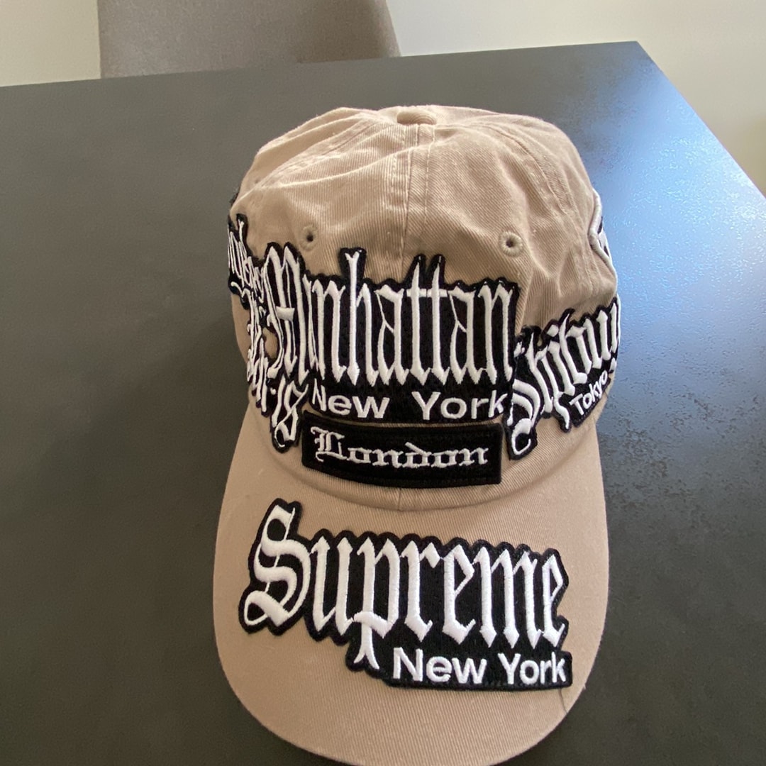 Supreme City Patches 6-Panel "Khaki"