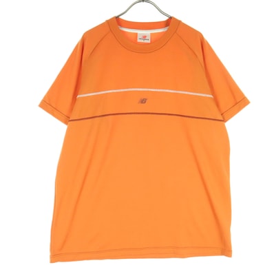 NEW BALANCE ニューバランス ワンポイントロゴ 半袖 Tシャツ オレンジ