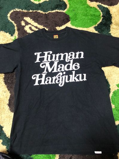 HUMAN MADE Girls Don't Cry Harajuku T-Shirt #2 "Black" / VERDY