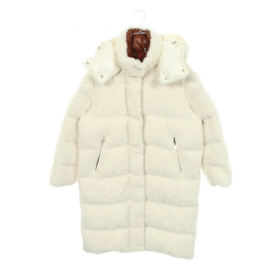 モンクレール MONCLER HAINARDIA ダウンジャケット 衣料品 アウター ポリエステル レディース ホワイト系 1C00059 【中古】