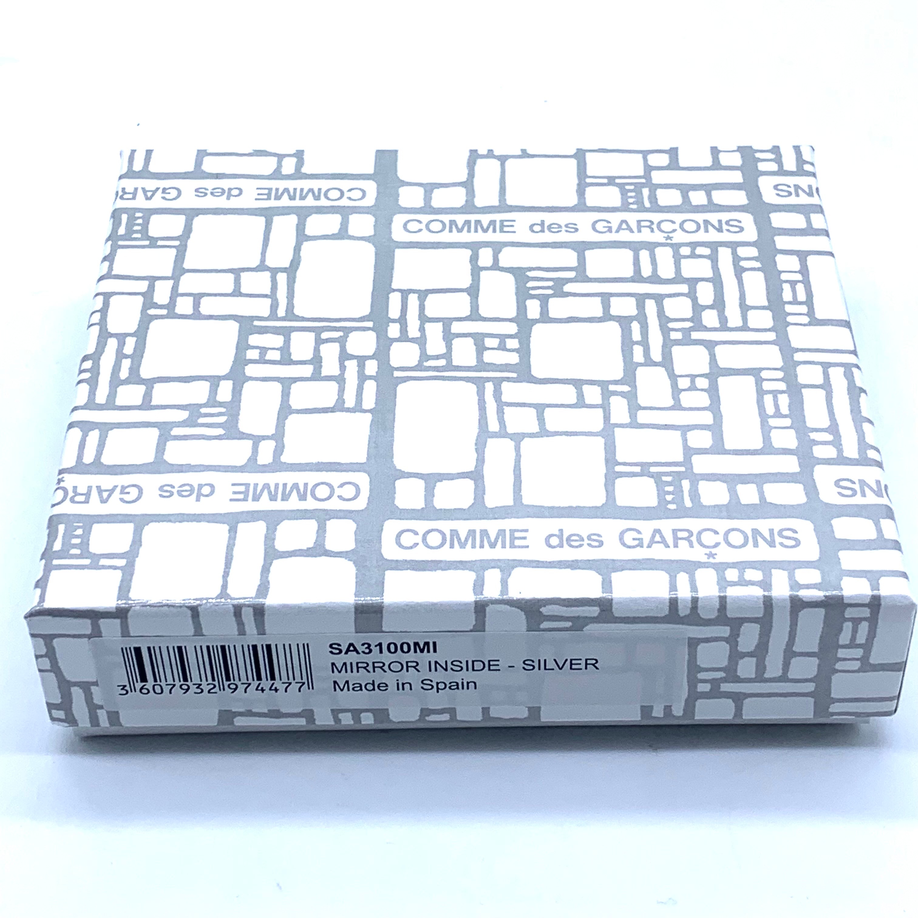 CDG WALLET Mirror Inside Black