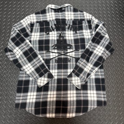 Supreme x HYSTERIC GLAMOUR Plaid Flannel Shirt "Black"