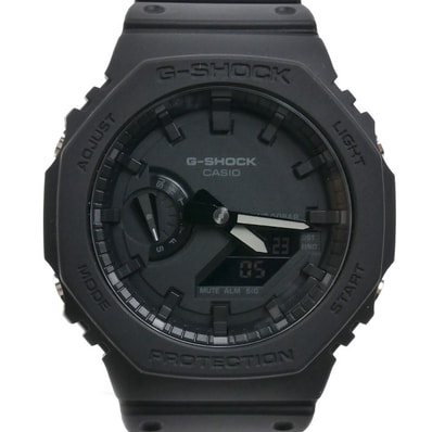 CASIO カシオ G-SHOCK 腕時計 電池式 GA-2100-1A1ER メンズ【中古】