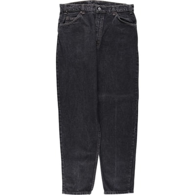 古着 90年代 リーバイス Levi's 40550-0259 ブラックデニム テーパードデニムパンツ USA製 メンズw34相当 ヴィンテージ/eaa663403