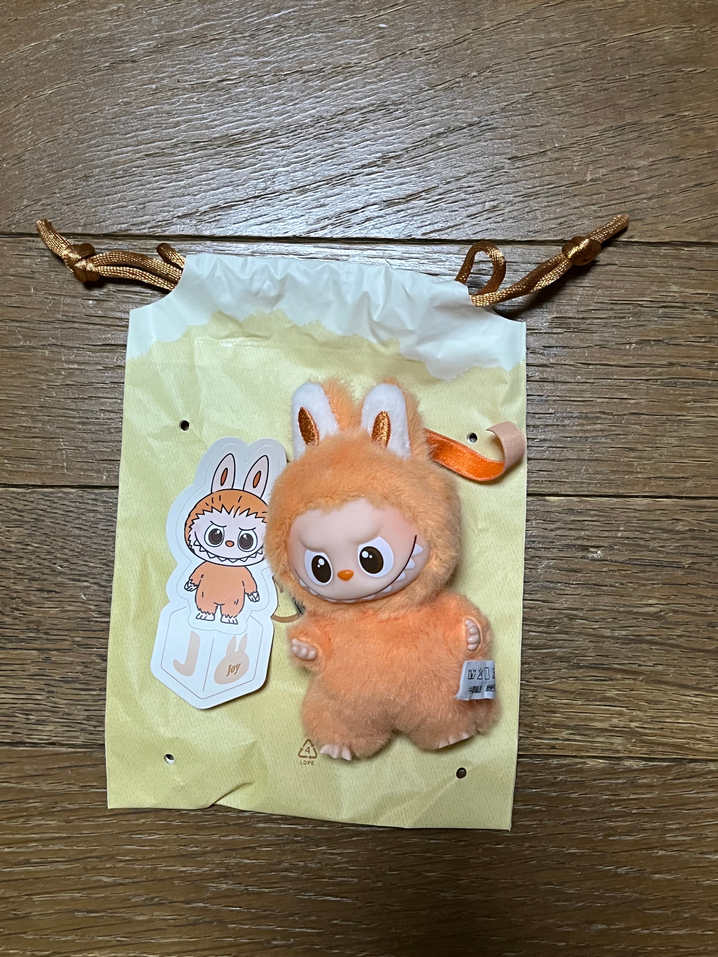 POP MART THE MONSTERS (LABUBU) Pin for Love Series-Vinyl Plush Pendant (A-M) J