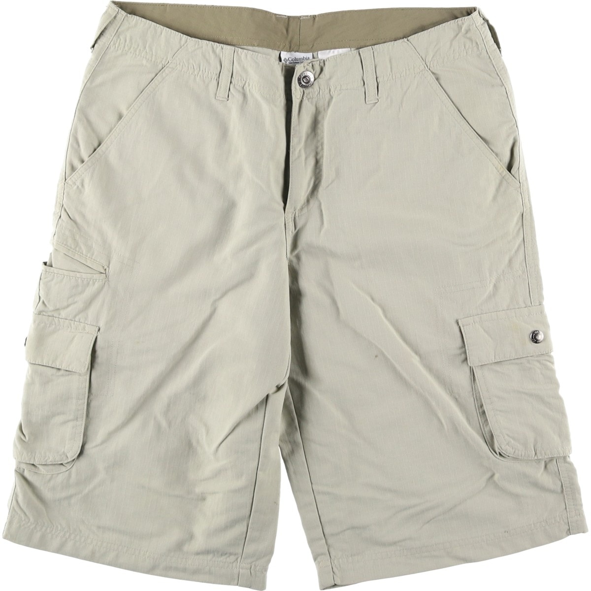 古着 コロンビア Columbia リップストップ ナイロンショーツ ハーフパンツ カーゴパンツ メンズw35相当/eaa626543