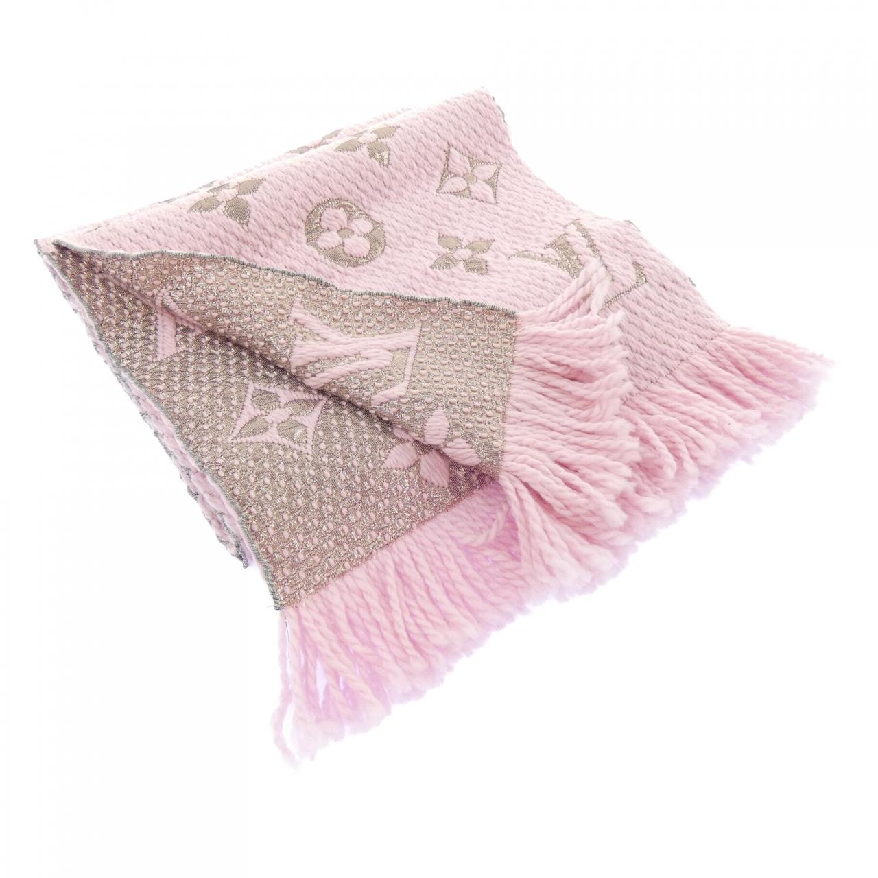 ルイヴィトン LOUIS VUITTON エシャルプ ロゴマニア シャイン M70466 MUFFLER
