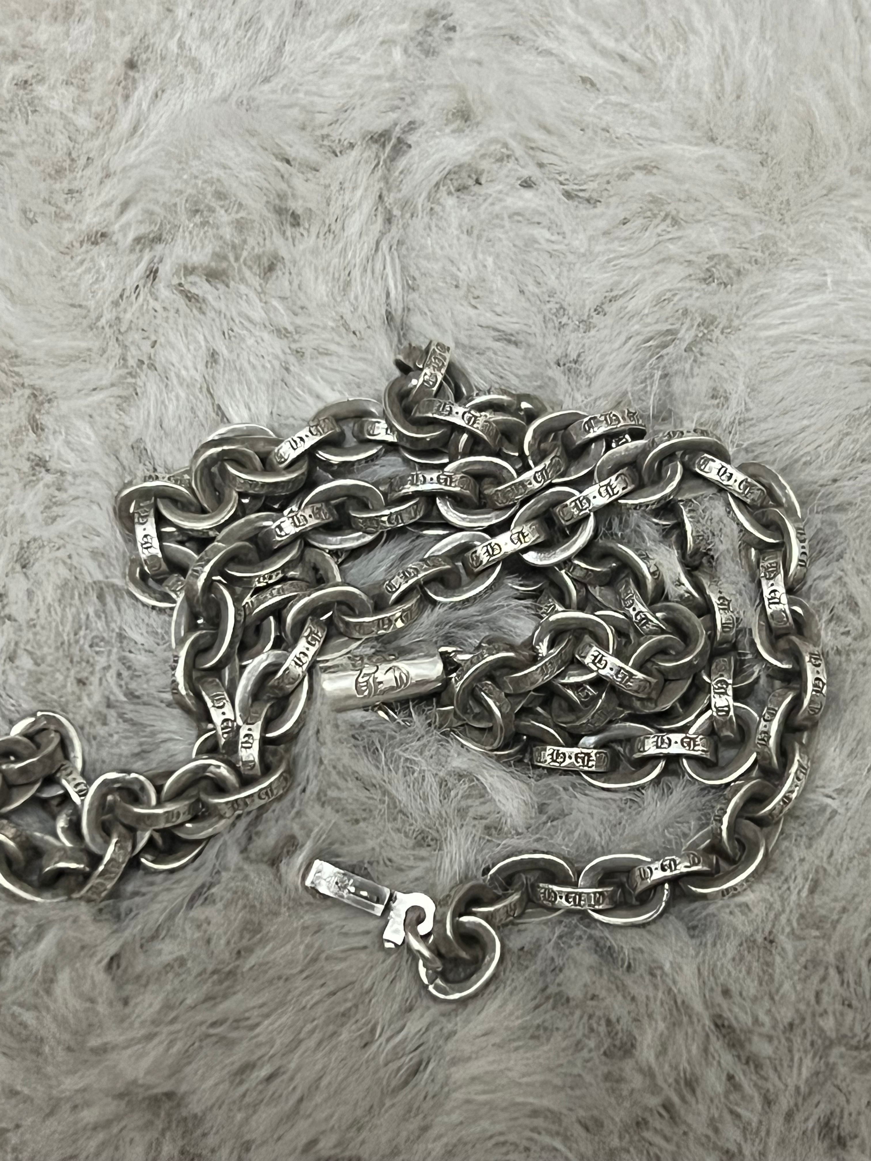 Chrome Hearts Paper Chain Necklace 50cm (20inch) "Silver"