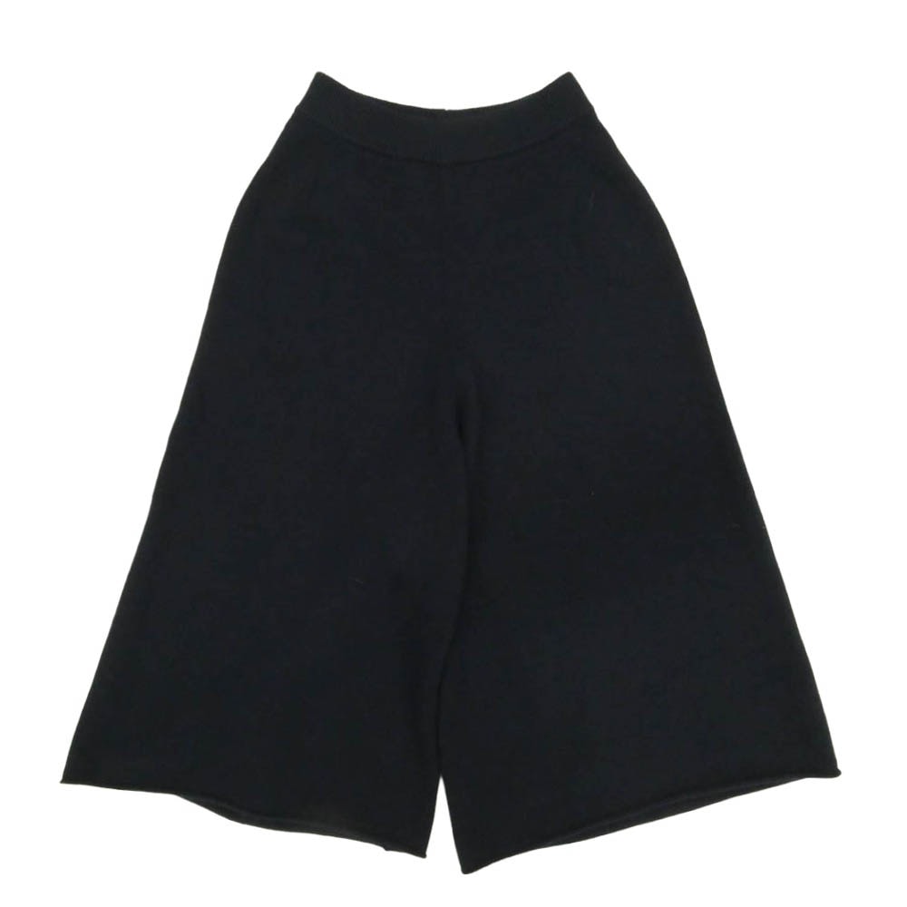 Chloe クロエ 16AMS-01-16A500 カシミヤ100% クロップド ニット パンツ 中国製 ダークネイビー系 NAVY S【中古】