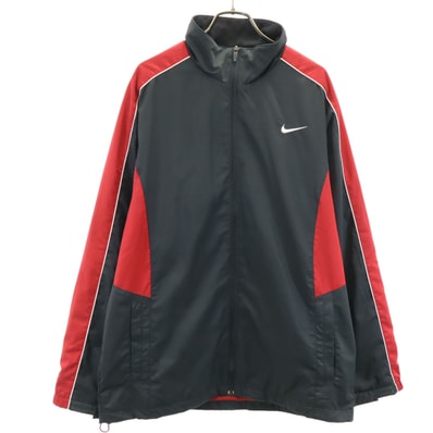 NIKE ナイキ トレーニング ジップジャケット L グレー系 裏メッシュ