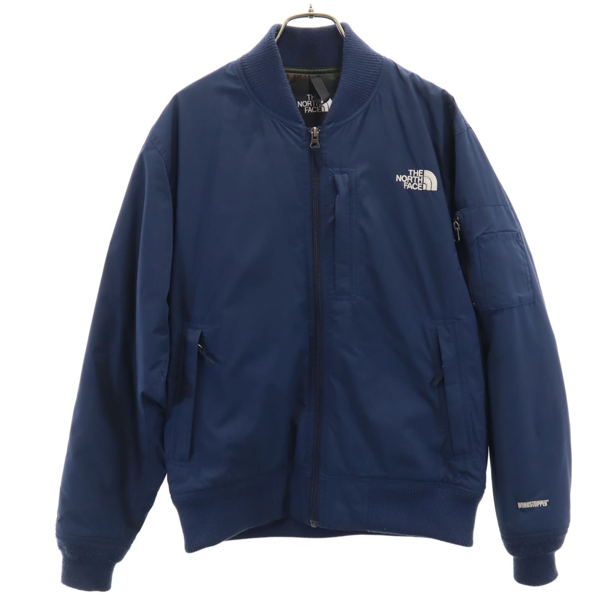 THE NORTH FACE ノースフェイス MA-1 キュースリー フライトジャケット M ネイビー NY81510 アウトドア 中綿
