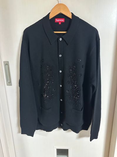 Supreme Beaded Applique Cardigan Supreme Beaded Applique Cardigan