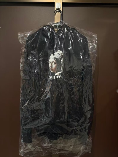 Supreme Pearl Hooded Sweatshirt "Black"