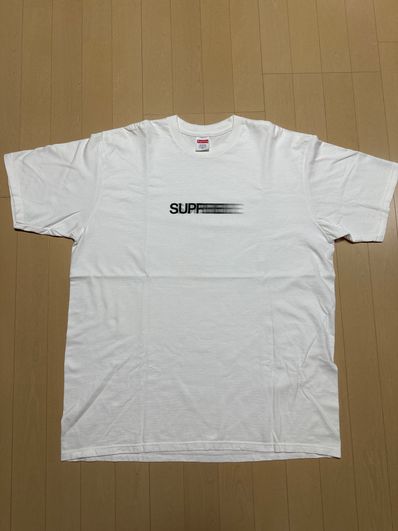 Supreme Motion Logo Tee "White" (23SS)