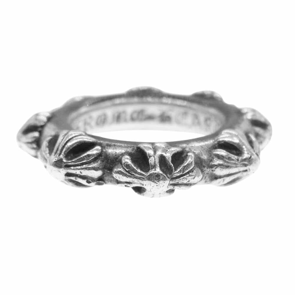 Chrome Hearts Cross Band Ring "Silver"