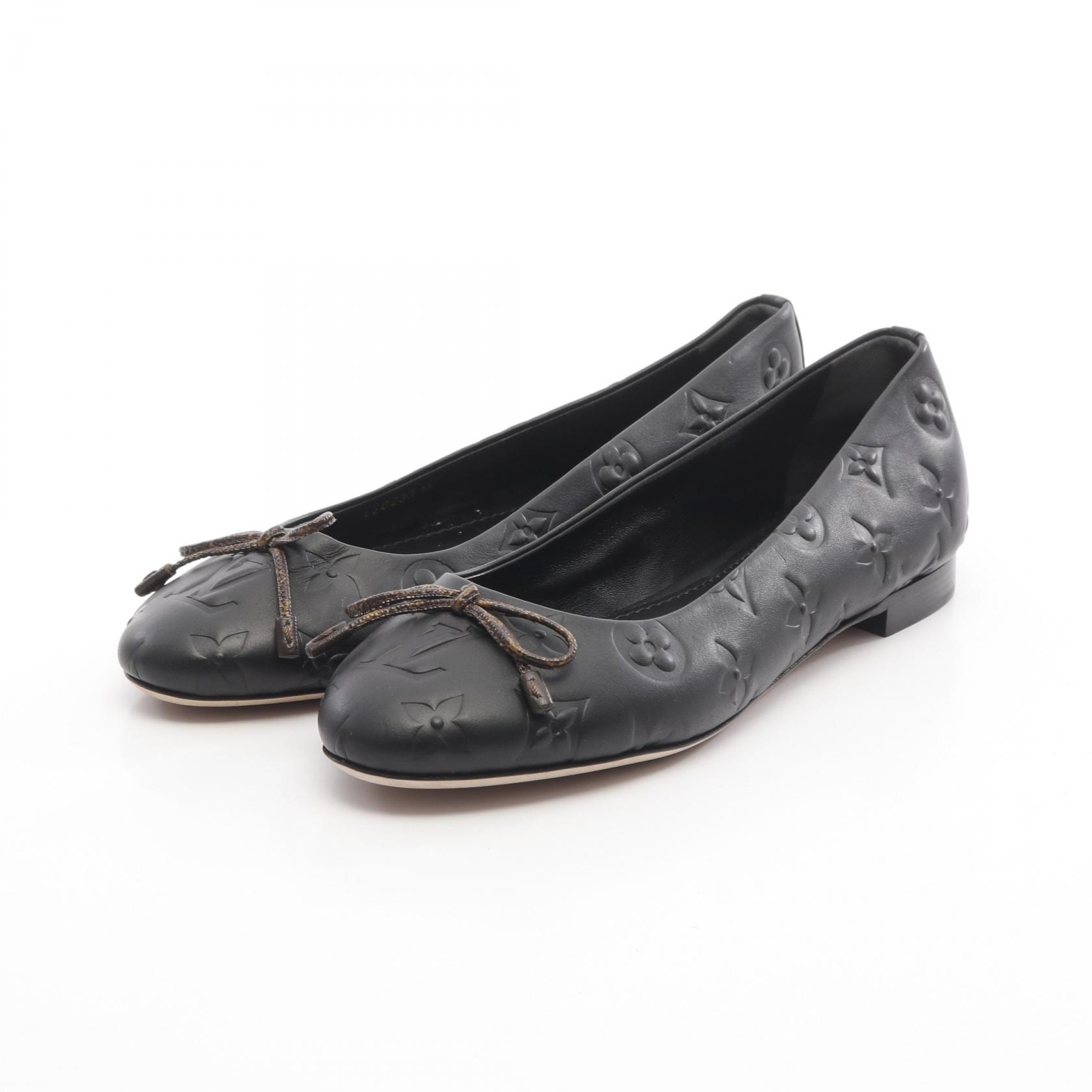 ルイヴィトン LOUIS VUITTON パンプス バレエシューズ モノグラム カーフレザー シューズ レディース 37.5(24.5cm相当) ブラウン 楽天市場】LOUIS VUITTON ルイヴィトン スパンコール バレエシューズ