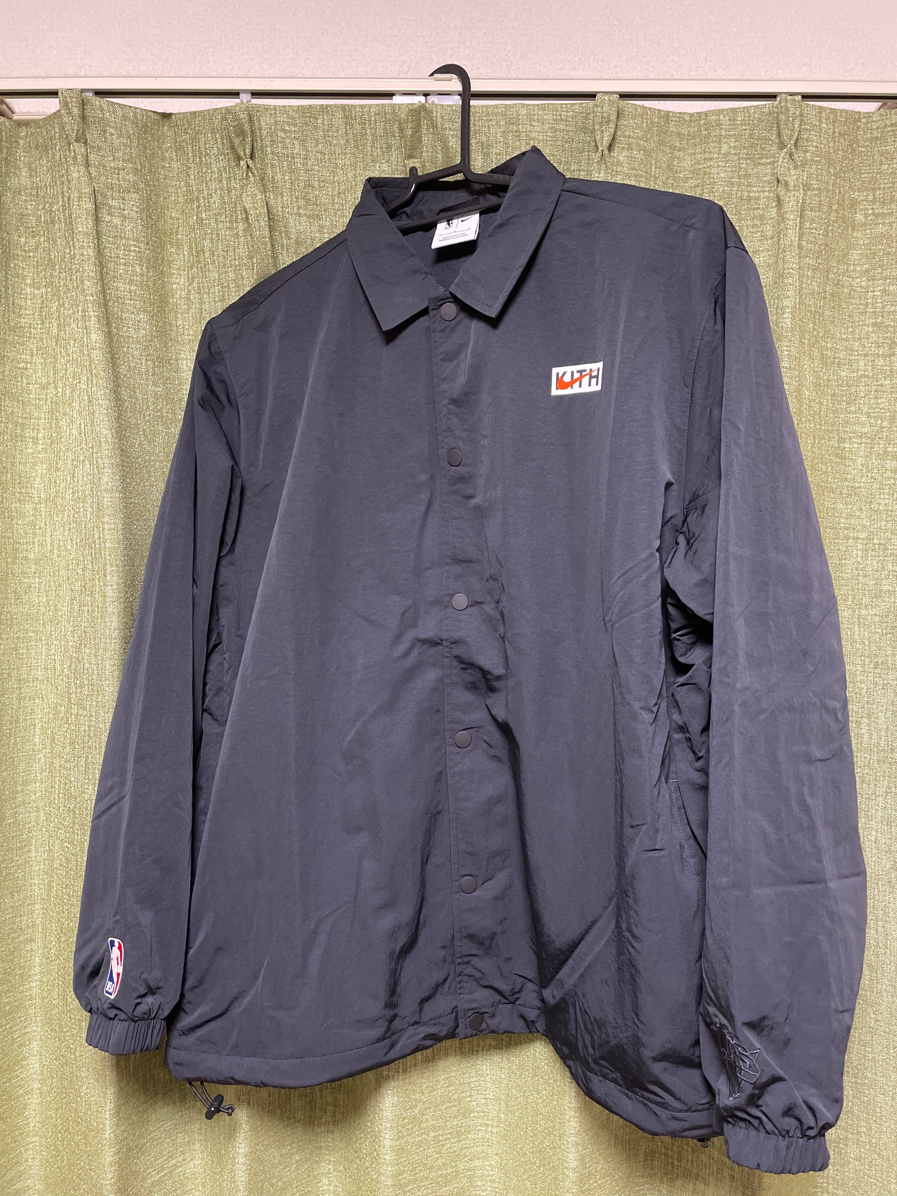 Kith x Nike x New York Knicks Coaches Jacket "Black"