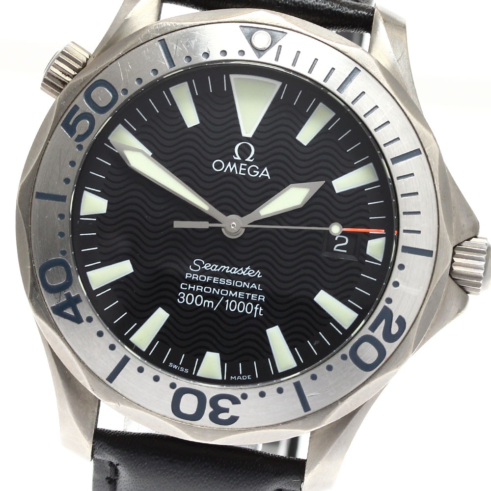 オメガ シーマスター300 デイト 2231.50 メンズ 【中古】