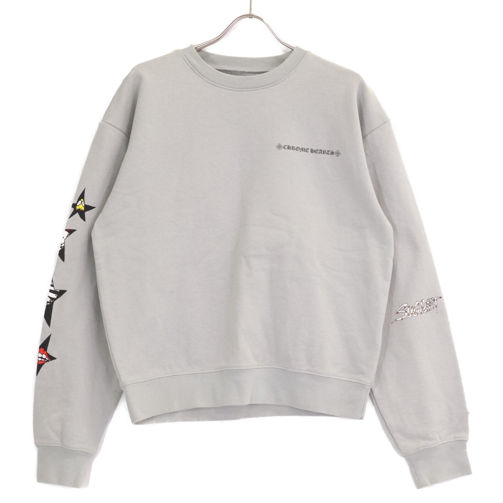 Chrome Hearts Matty Boy Suggest Crew Sweat "Grey"