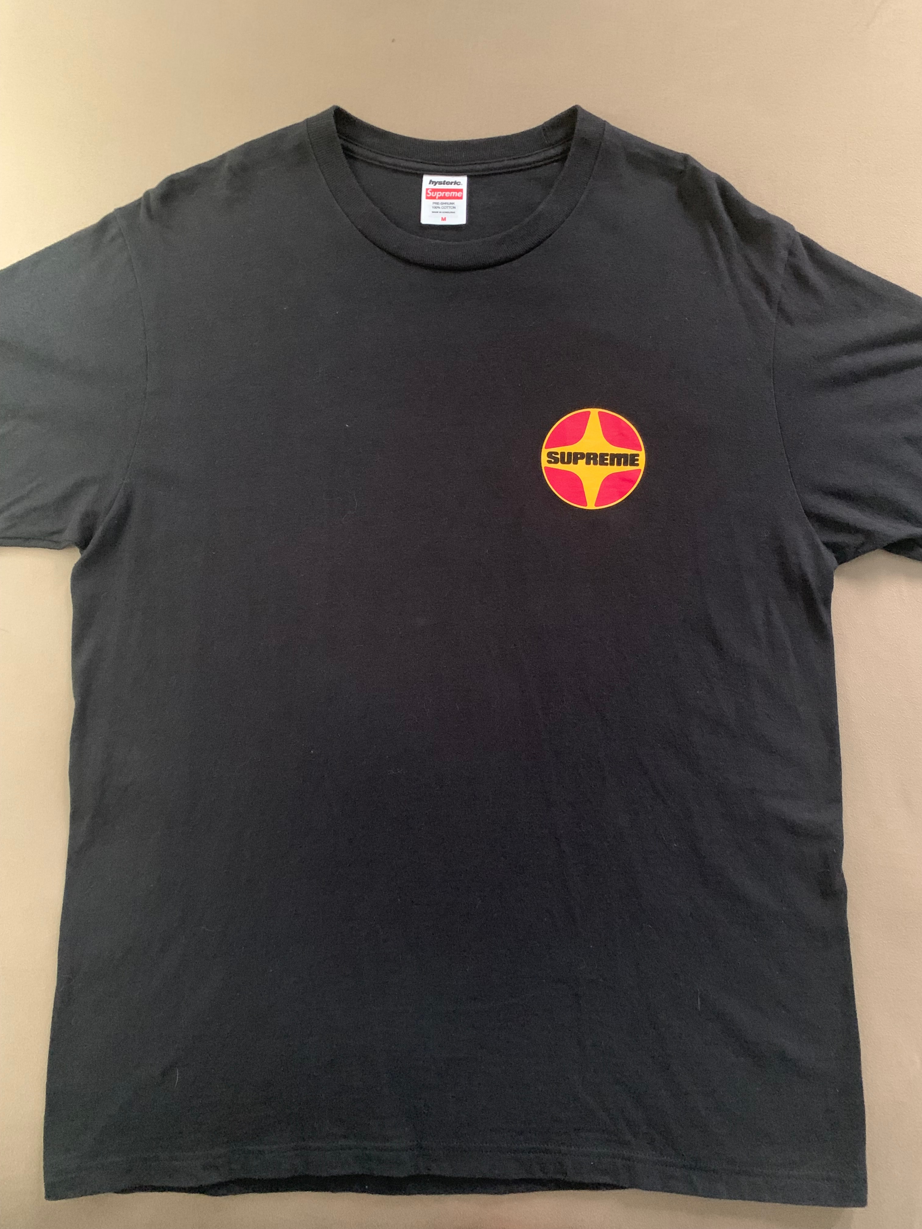 Supreme x HYSTERIC GLAMOUR Pin Up Tee "Black"