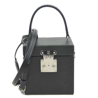 ルイ ヴィトン LOUIS VUITTON ショルダーバッグ バニティバッグ エピ ブリーカーボックス エピレザー ノワール レディース M52703【中古】 90118i