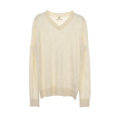 エルメス HERMES ニット 衣料品 トップス カシミヤ シルク シルク レディース ホワイト系 【中古】